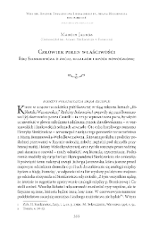 Człowiek pełen właściwości. Esej Sienkiewicza o życiu, ideałach i epoce nowoczesnej