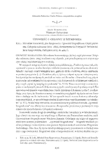 Opowieść o chłopcu z Szymborza. Rec.: Mirosław Sosnowski, Jan Kasprowicz. Opowieść biograficzna. Część pierwsza: Chłopska sukmana (1860–1889), Zakopane 2015