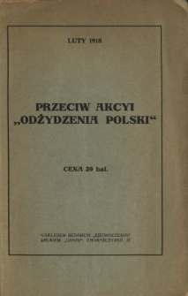 Przeciw akcyi "odżydzenia Polski"