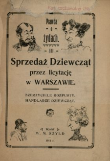 Sprzedaż dziewcząt przez licytację w Warszawie