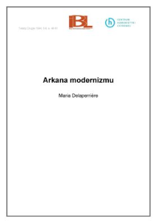 Arkana modernizmu