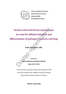 Surface-enhanced Raman spectroscopy as a tool for efficient detection and differentiation of pathogenic bacteria and fungi