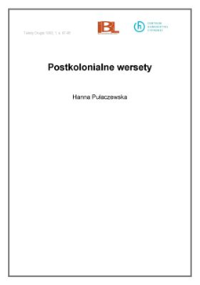 Postkolonialne wersety