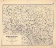 Województwo wrocławskie : mapa administracyjna i komunikacyjna 1:300 000