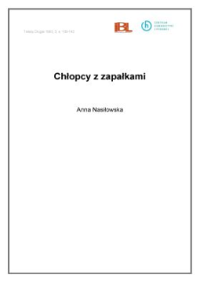 Chłopcy z zapałkami