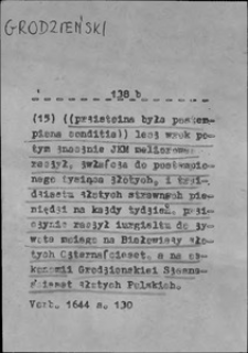 Kartoteka Słownika języka polskiego XVII i 1. połowy XVIII wieku; Grodzieński - Grób