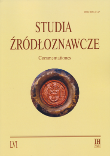 Nagroda "Studiów Źródłoznawczych im. Stefana Kuczyńskiego - regulamin