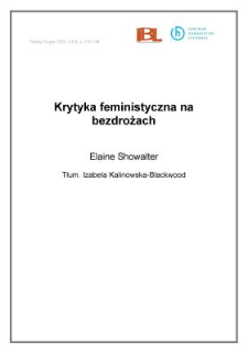 Krytyka feministyczna na bezdrożach