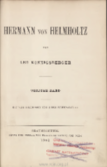 Hermann von Helmholtz. Bd. 3