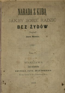 Narada z Kubą jakby sobie radzić bez Żydów