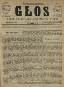 Głos 1890 N.33