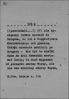 Kartoteka Słownika języka polskiego XVII i 1. połowy XVIII wieku; Po2