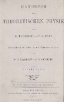 Handbuch der theoretischen Physik. Bd. 1, T. 2