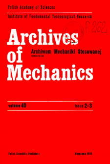 Stability of a particular motion of a profile suspended by an elastic rod