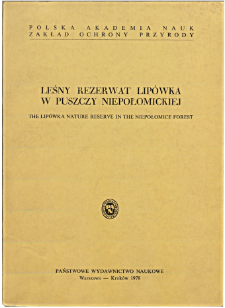 Amphibians and reptiles of the Lipówka nature reserve on the background of the herpetofauna of the Niepołomice Forest