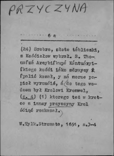 Kartoteka Słownika języka polskiego XVII i 1. połowy XVIII wieku; Przyczyna2 - Przygorzkniejszym