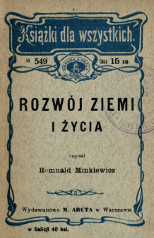 Rozwój ziemi i życia