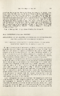 Application of an electric anemometr for investigating the ventilation of mammalian burrows; Zastosowanie anemometru elektrycznego do badania przepływu powietrza w norach ssaków