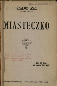 Miasteczko. Cz. 1