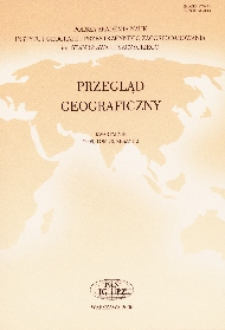 Przegląd Geograficzny T. 79 z. 3/4 (2007)