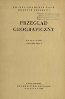 Przegląd Geograficzny T. 31 z. 2 (1959)