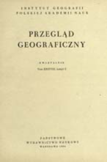 Przegląd Geograficzny T. 38 z. 2 (1966)