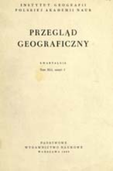 Przegląd Geograficzny T. 41 z. 2 (1969)