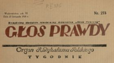 Głos Prawdy 1928 N.273