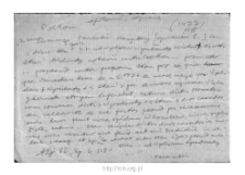 Pultusk 1477. Files of Nowe Miasto district in the Middle Ages. Files of the Historico-Geographical Dictionary of Masovia in the Middle Ages