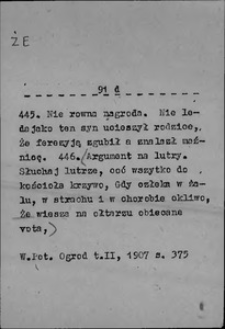 Kartoteka Słownika języka polskiego XVII i 1. połowy XVIII wieku; Że4