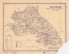 Powiat jarocinski : mapa administracyjna i komunikacyjna w skali 1:100000