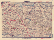 Paasche's Spezialkarten der Westfront (Belgien und Frankreich) : Maßstab 1:105 000. Blatt 3, Cambrai