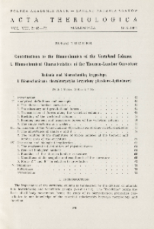 Contributions to the biomechanics of the vertebral column. I. Biomechanical characteristics of the thoraco-lumbar curvature; Badania nad biomechaniką kręgosłupa. I. Biomechaniczna charakterystyka krzywizny piersiowo-lędźwiowej