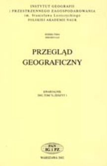 Przegląd Geograficzny T. 74 z. 1 (2002)