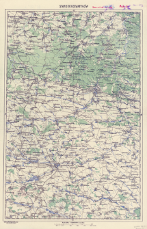 Starokonstantynów : podziałka 1:200.000. 1 cm = 2 km