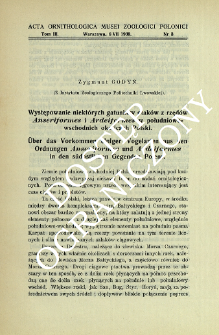 Występowanie niektórych gatunków ptaków z rzędów Anseriformes i Ardeiformes w południowo-wschodnich okolicach Polski