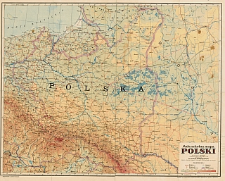 Mała szkolna mapa Polski : podziałka 1:2 500 000