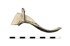 Spur, ornamented, fragment