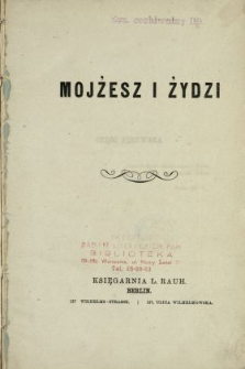 Mojżesz i Żydzi