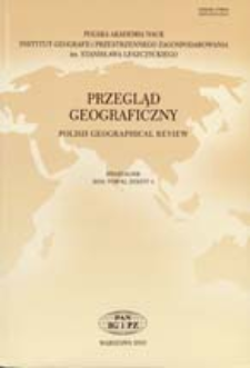 Kształtowanie się regionu metropolitalnego Warszawy w świetle analizy zasięgu działalności przedsiębiorstw sektora zaawansowanego usług = Warsaw metropolitan region in the process of making. An analysis of activity range of advanced service sector firms