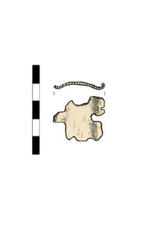 Fitting or buckle, fragment