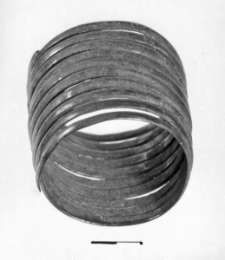 spiral bracelet (Pilszcz) - chemical analysis