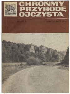 Chrońmy Przyrodę Ojczystą Tom 32 z. 1 (1976)