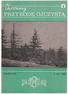 Chrońmy Przyrodę Ojczystą Tom 44 z. 1 (1988)