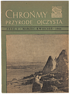 Chrońmy Przyrodę Ojczystą Tom 20 z. 2 (1964)