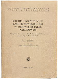 Studia Naturae No. 1 (1967)
