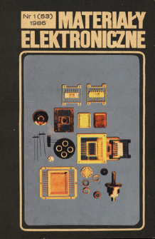 Materiały Elektroniczne 1986 nr 1(53)