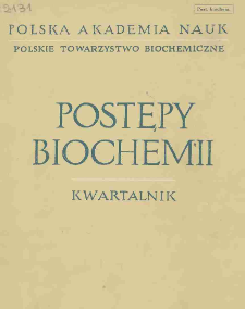 Postępy biochemii