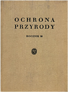 Ochrona Przyrody R. 38 (1973)