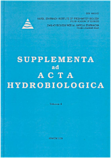Supplementa ad Acta Hydrobiologica Vol. 6 (2003)